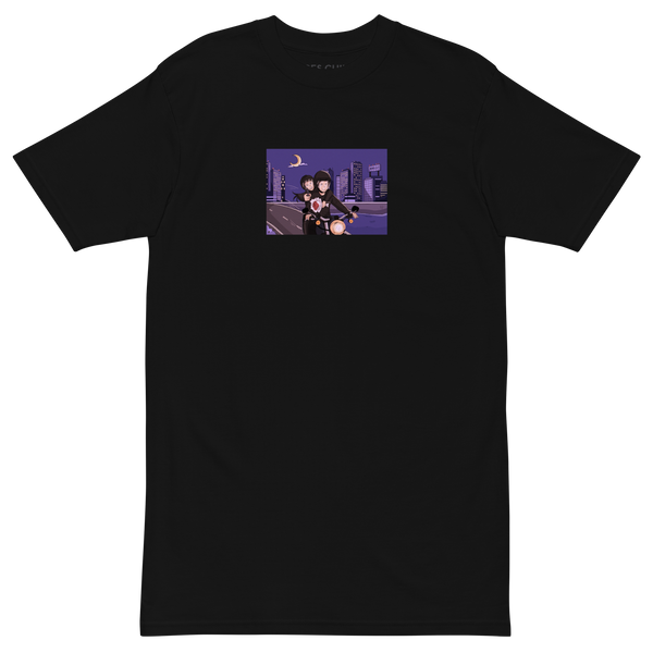 Black 'Mechanism' Graphic Tee