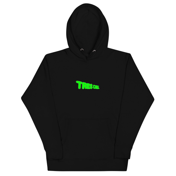 Neon Green Graphic Hoodie