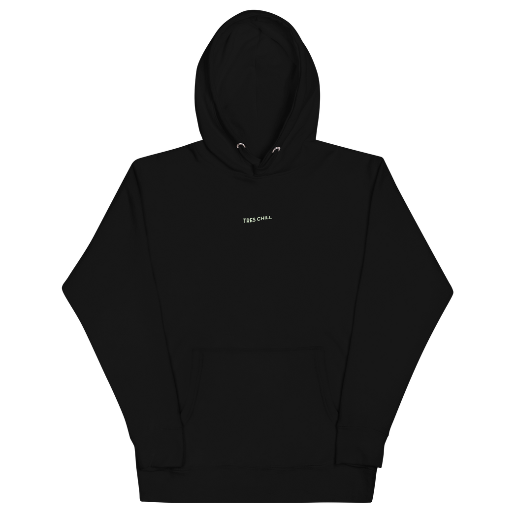 Pale Green Graphic Hoodie